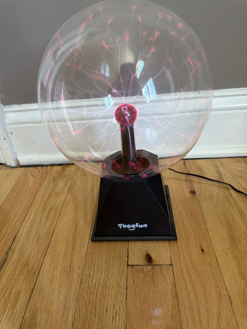 Plasma Ball 8" Diameter Globe Touch & Sound Sensitive Ball Lamp Electric Lightni